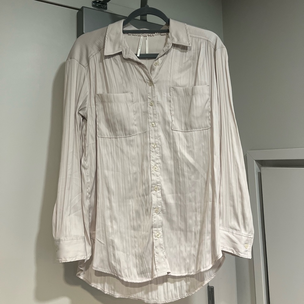 Anthropologie silky blouse